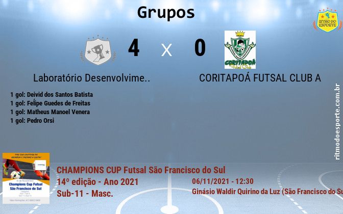 Resultado da partida